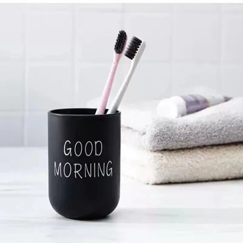 1PC Travel Portable Plastic Washing Mouth Cups Home Hotel Toothbrush Holder 300ml Mouthwash Storage Cups Bathroom Accessories