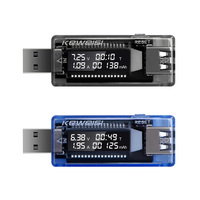 3 in 1 QC 2.0 Voltmeter Usb Tester Voltage 4V-20V Current Meter 0-3A LCD Mobile Battery Tester Power Detector USB Charger Doctor