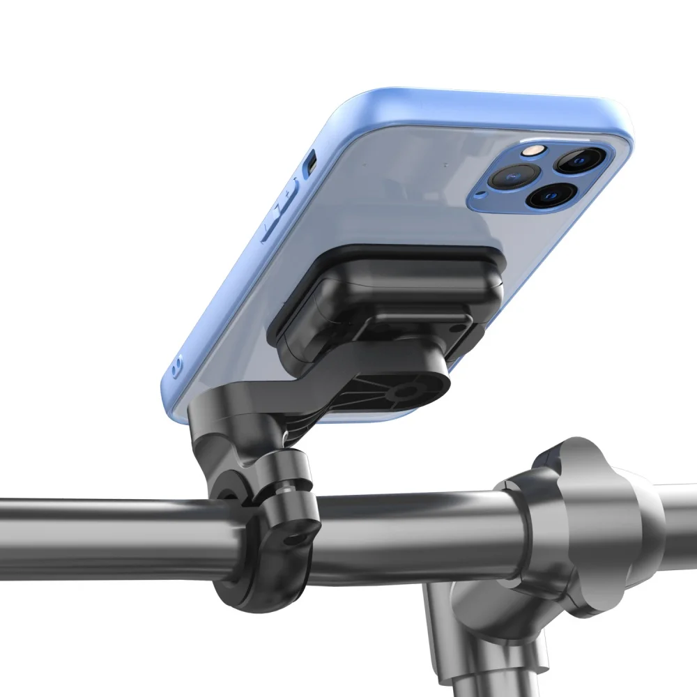 Magnetischer Telefonhalter für Fahrrad, Mountainbike, Telefonhalterung, Ständer, Motorrad, Roller, Lenkerhalterung, Schnellverschluss, Lösen Sie Ihre Hände frei – Detail 11