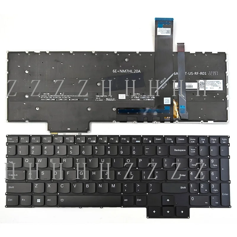 

Z For Lenovo Legion Pro 5 16ARX8 16IRX8 7 16ARX8H 16IRX8H Keyboard RGB Backlit US