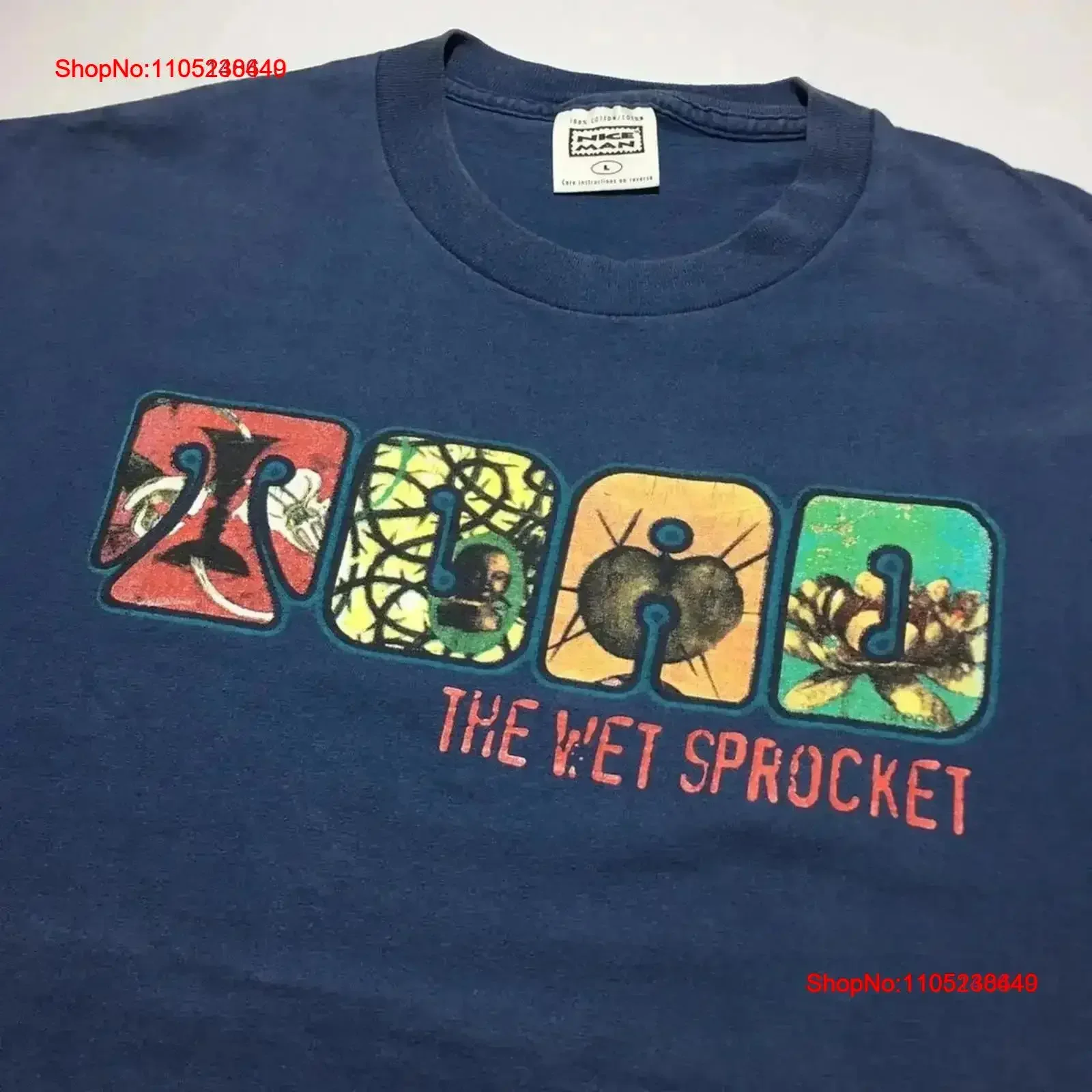 Vintage 1995 Toad The Wet Sprocket Tour Cotton S 4XL T shirt ZL1133 Washed graphic homme Comfortable Stretched vintage Washed