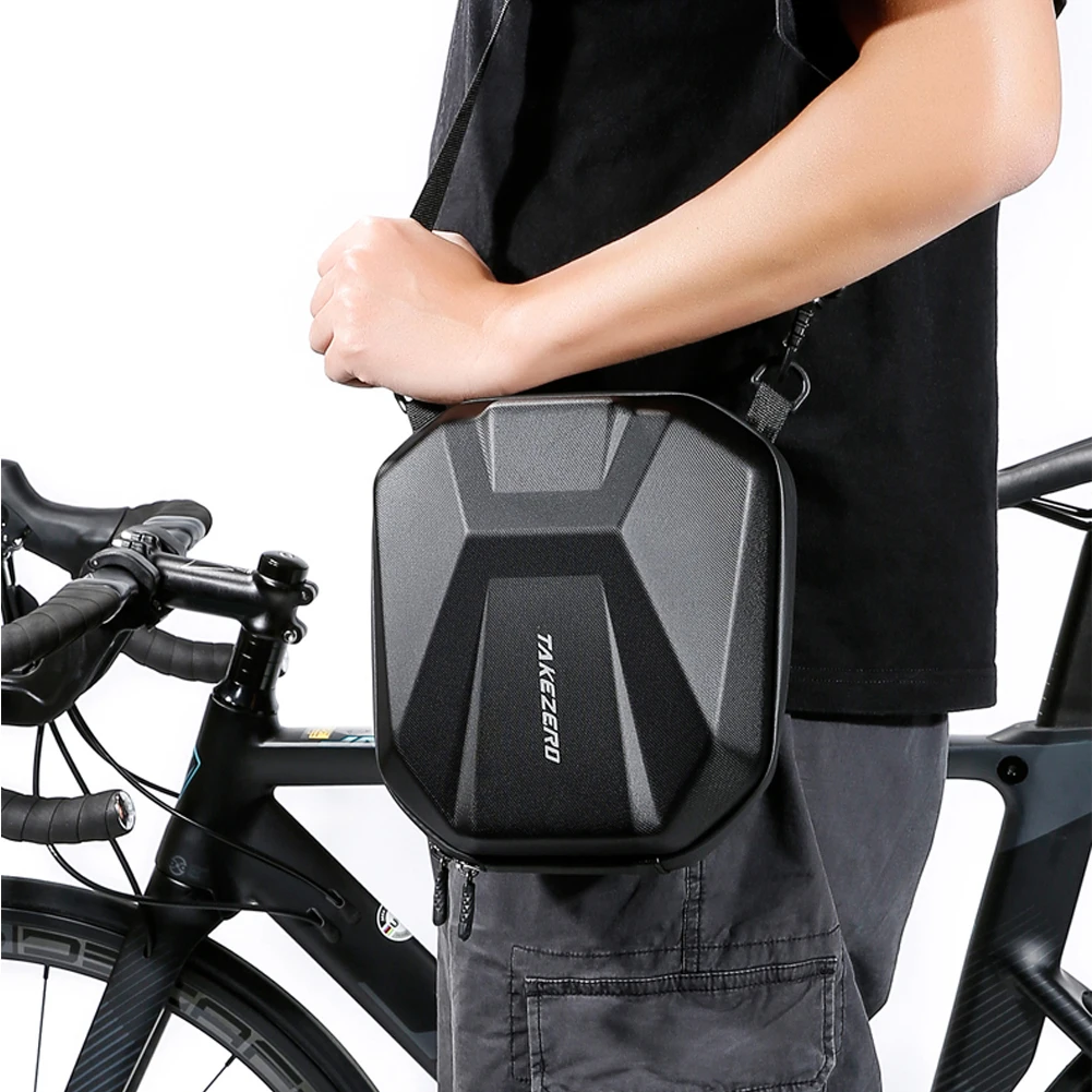 2.5L Bicycle Handlebar Bag Multifunctional Bike Storage Shoulder Bag Reflective Bike Crossbeam Bag Cycling Assessoires