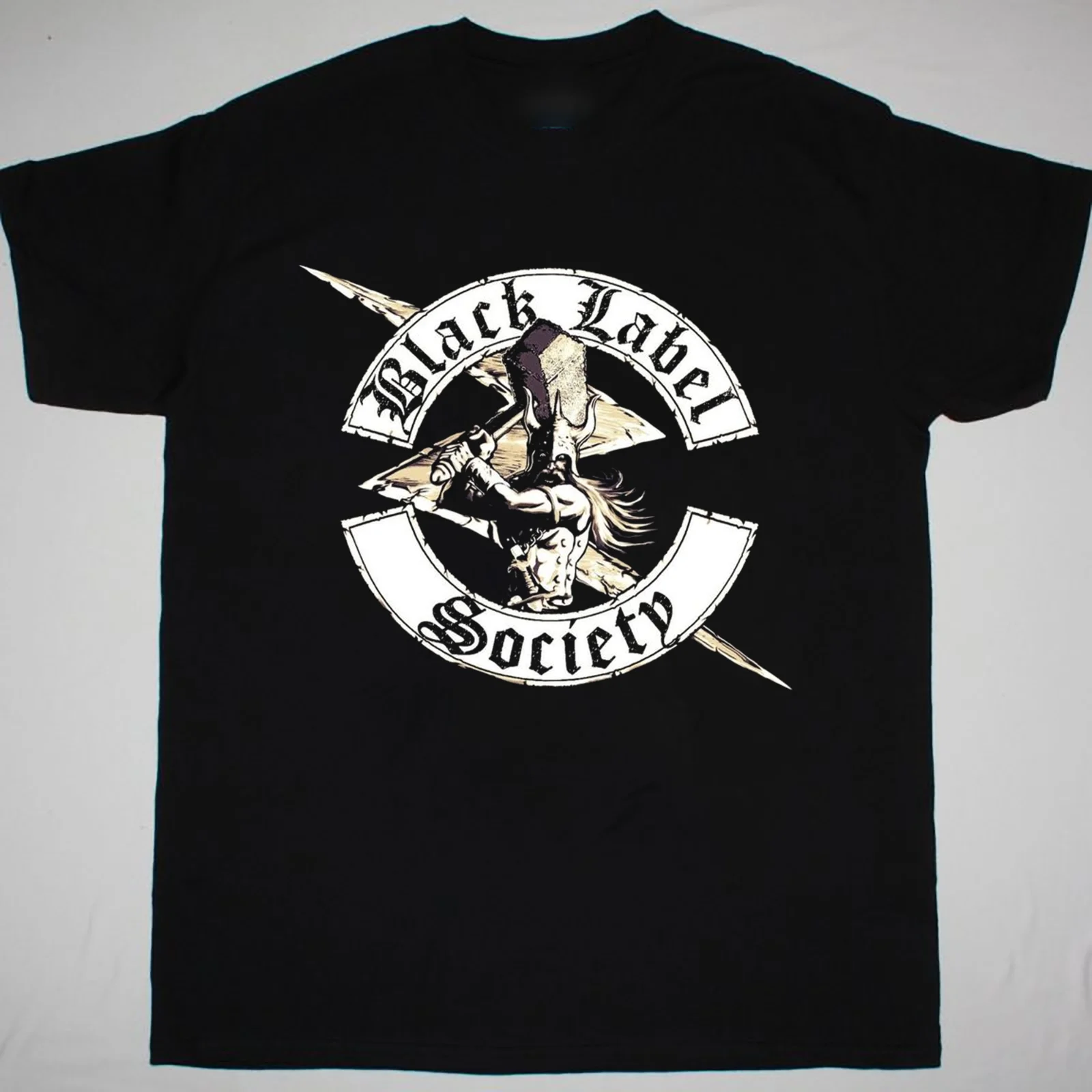 Black Label Society T-Shirt Short Sleeve Cotton Black Men Size S to 5XL HB40