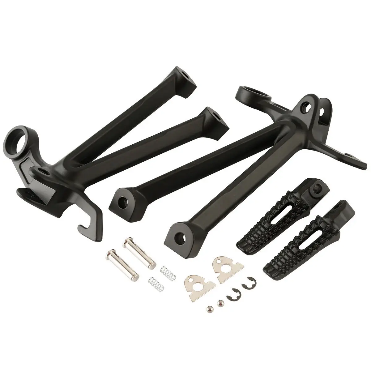 Rear Footrest Foot Pegs Bracket Set For Suzuki GSXR 1000 2007-2008 Motorcycle Accessories