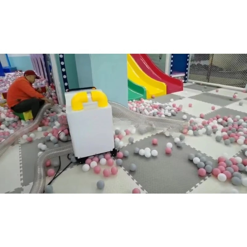 놀이터 및 쇼핑센터 볼풀용 바닥 청소 기계, 바닥 건식 청소 장비