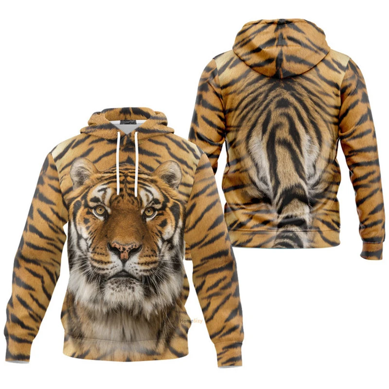 

Hoodies 3d Print Animals Tigers Hooded Sweatshirts Men Women Autumn Oversized Hoodie Kids Long Sleeve Pullovers Tracksuits Coat