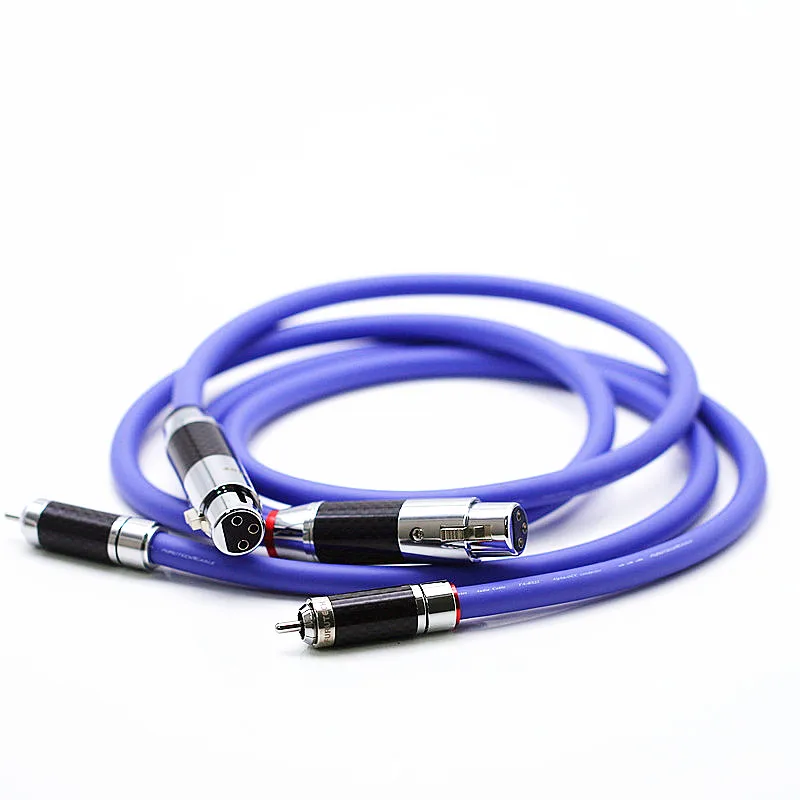 

QINCROWN FURUTECH OCC HIFI RCA сигнальный кабель для проектора, микрофона, динамика, DVD-плеер, усилитель мощности XLR, сбалансированная линия