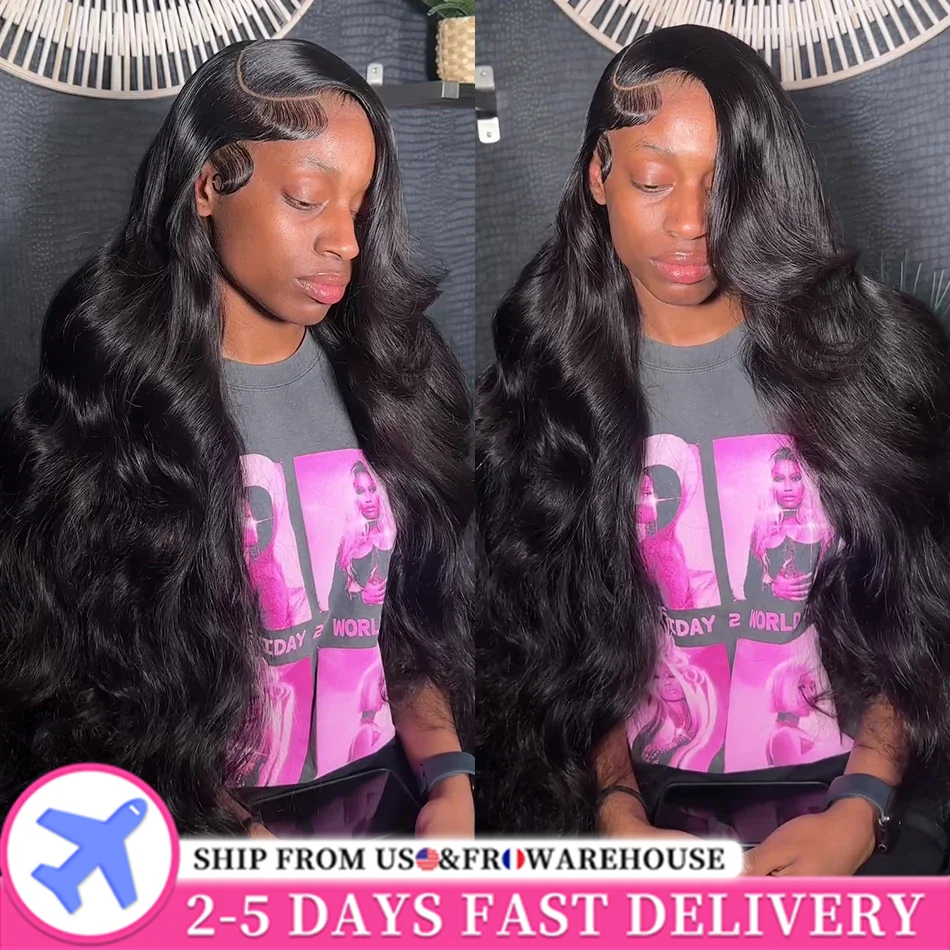 

30inch Body Wave 13x4 Lace Front Human Hair Wig 13x6 Lace Frontal Wigs For Women Brazilian HD Transparent Lace Closure Wig