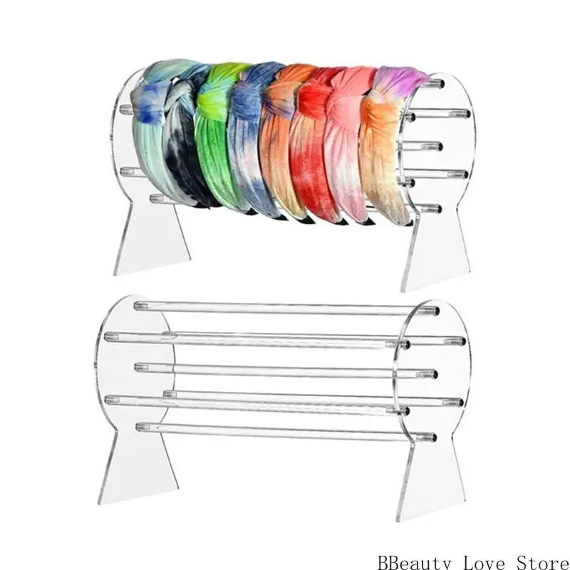

Space Saving Headband Display Rack For Neat And Stylish Accessory Arrangement