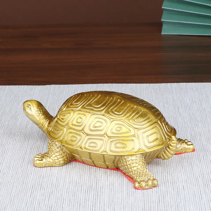 Pure First Birthday Banquet Millennium Copper Baby Anniversary Commemorative Stepping Turtle Chinese