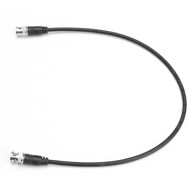 สายเคเบิล BNC ตัวผู้ขยาย RG59ยาว0.5ม. สำหรับกล้อง CCTV 1.6FT วิดีโอลีดจัมเปอร์