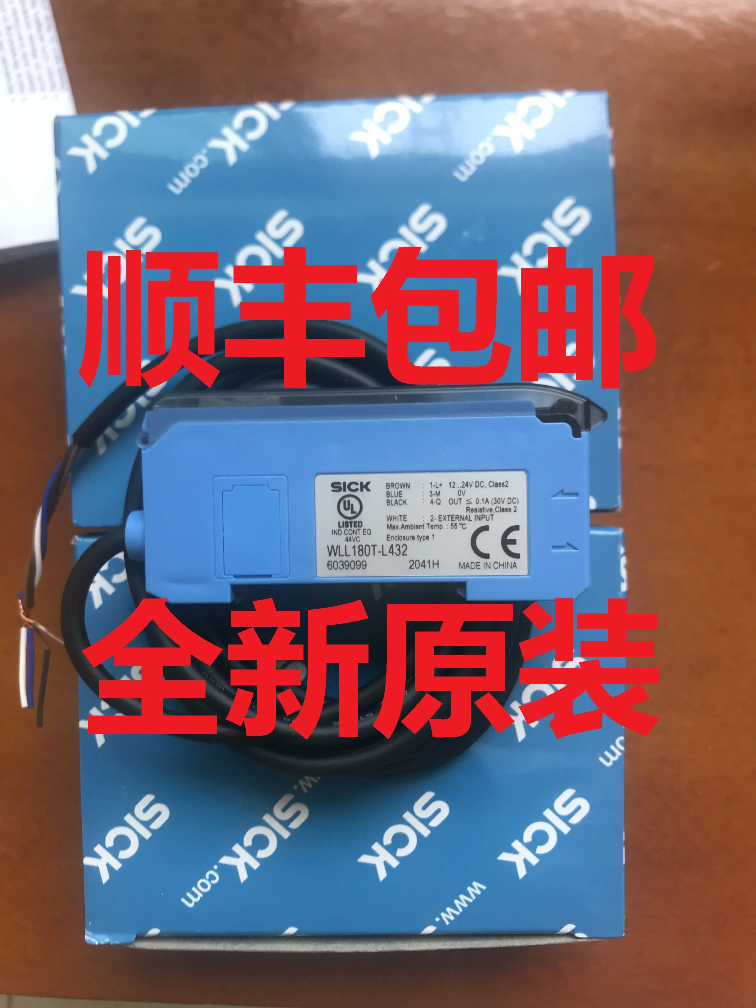 

2025.5 WLL180T-L432 Brand New Genuine Sike SICK Fiber Amplifier WLL180T-M432