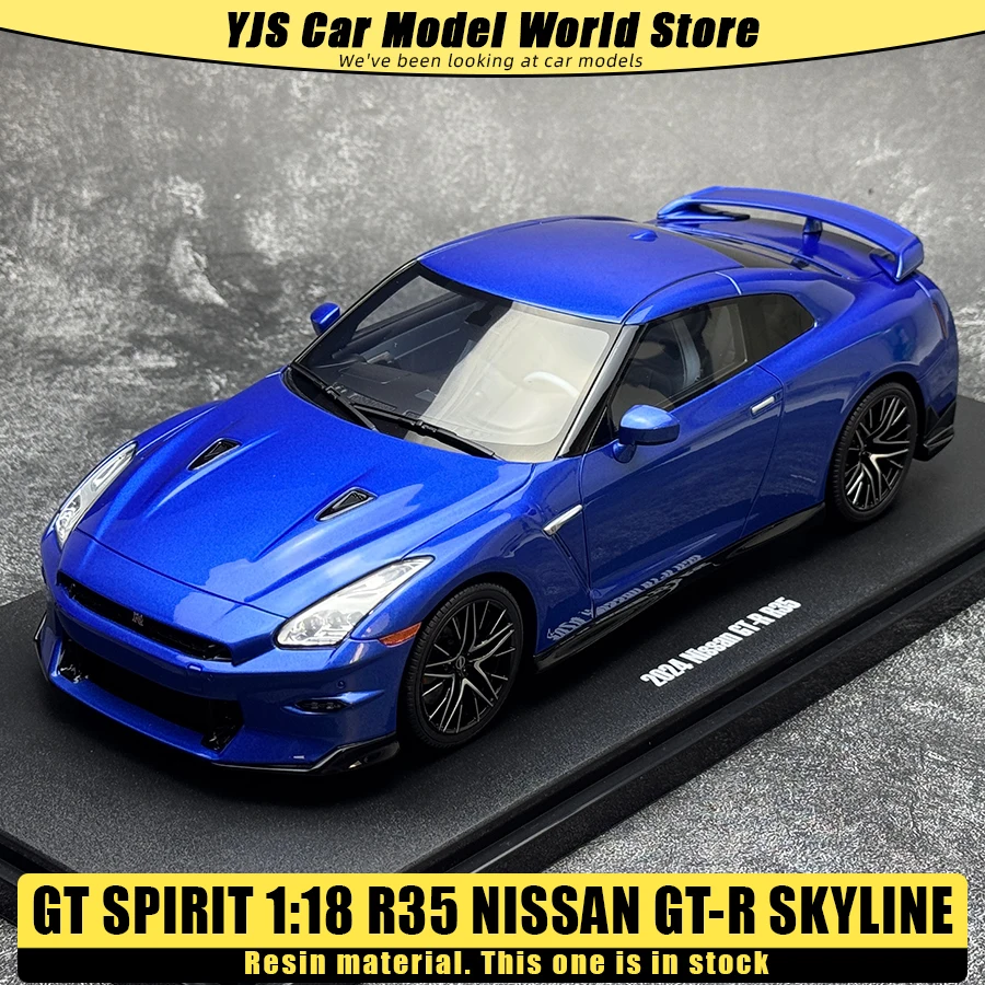 

GT Spirit1/18 scale R35 NISSAN SKYLINE model car collectible Holiday gift static display