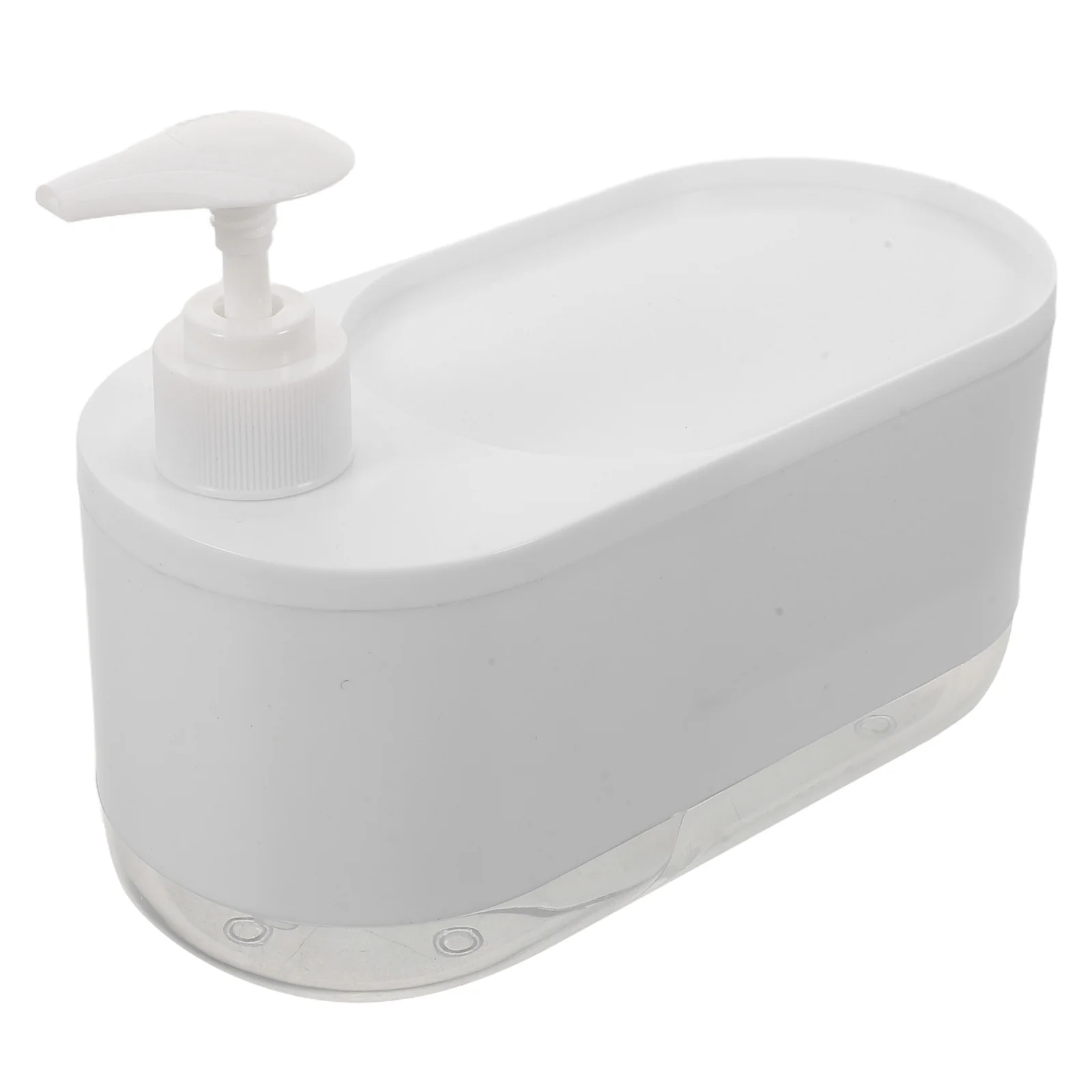 

Kitchen Soap Dispenser Refillable Plastic Pump Bottle No Leak Wide Mouth For Dishwashing Liquid Hand Soap Bathroom Countertop
