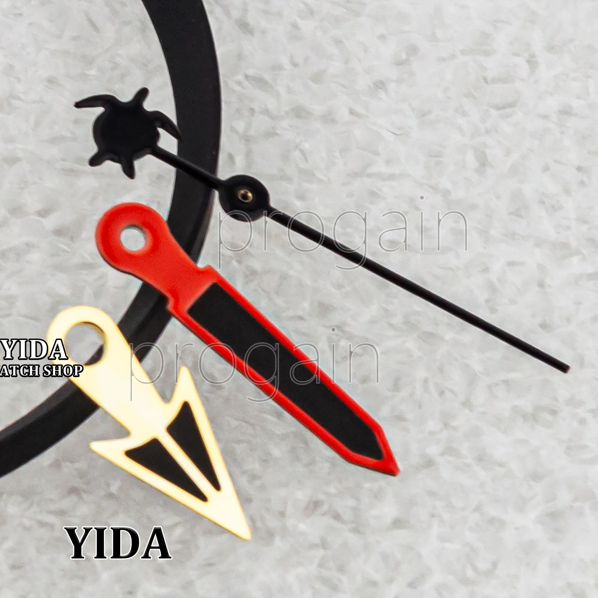 NH36 Watch Hands Green Luminous Pointers High Quanlity Modified Needles For Monster NH36 Automatic Movments Accessories Replace