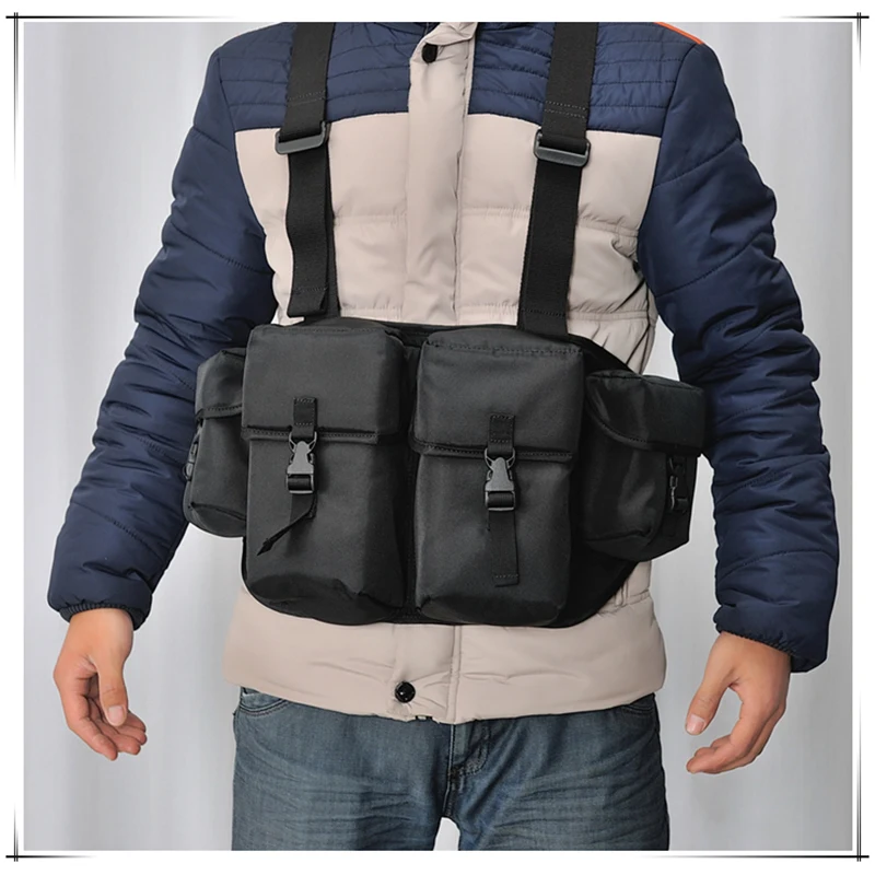 Professional Photography Camera Bag Cross SLR Photo Bag Lens Waist Bags Digital Outdoor Mountain Climbing Capture Vest