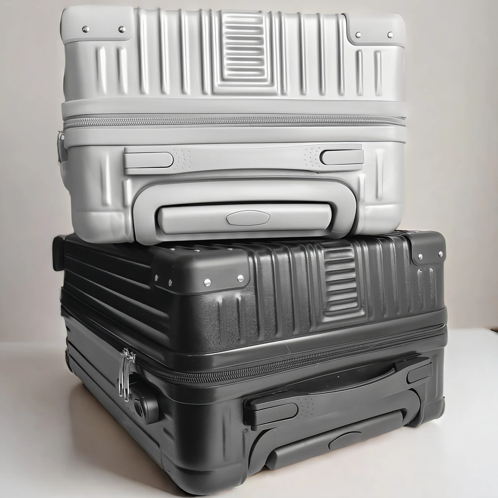 كتم حقيبة العجلات العالمية، حقيبة السفر، حقيبة العربة، صندوق الصعود، PC+ABS، 20 بوصة، حجم S، يمكن أن تأخذ على الطائرة