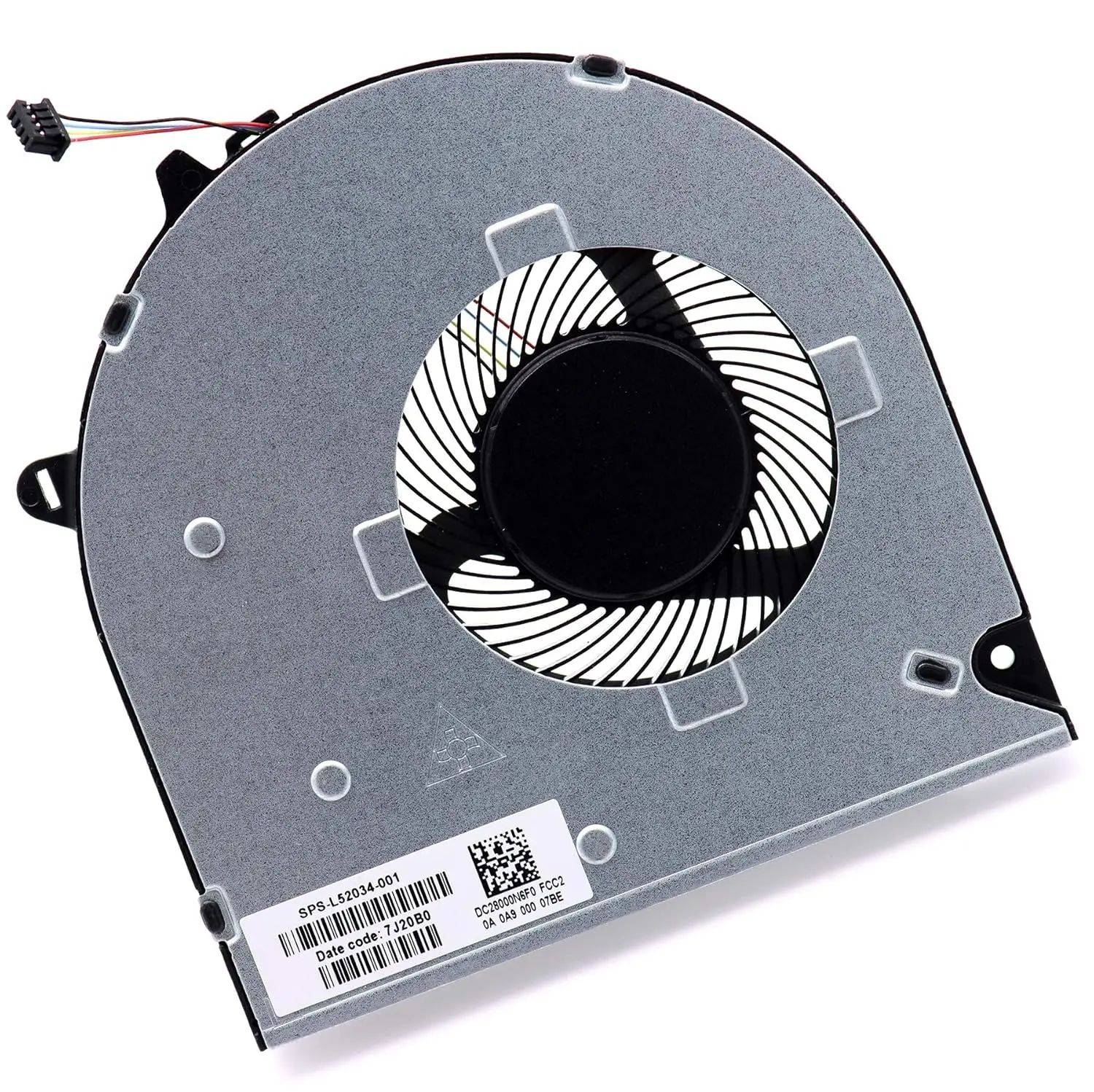 for HP 15-DW 15s-DY 15s-DU 15S-DR 15T-DW 250 255 256 G8 G9 15-DW1083WM Replacement CPU Cooling Fan L52034-001