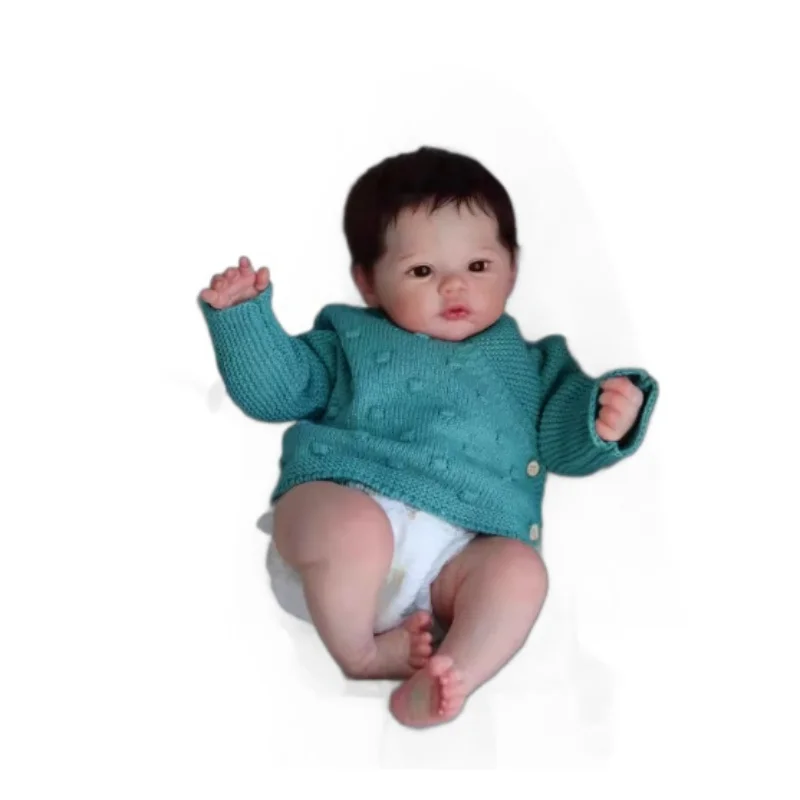 1 bambola rinata carina, bambola realistica completa da 18 pollici (circa 45,7 cm) per bambine, perfetta per i regali di compleanno. Regali di Pasqua,