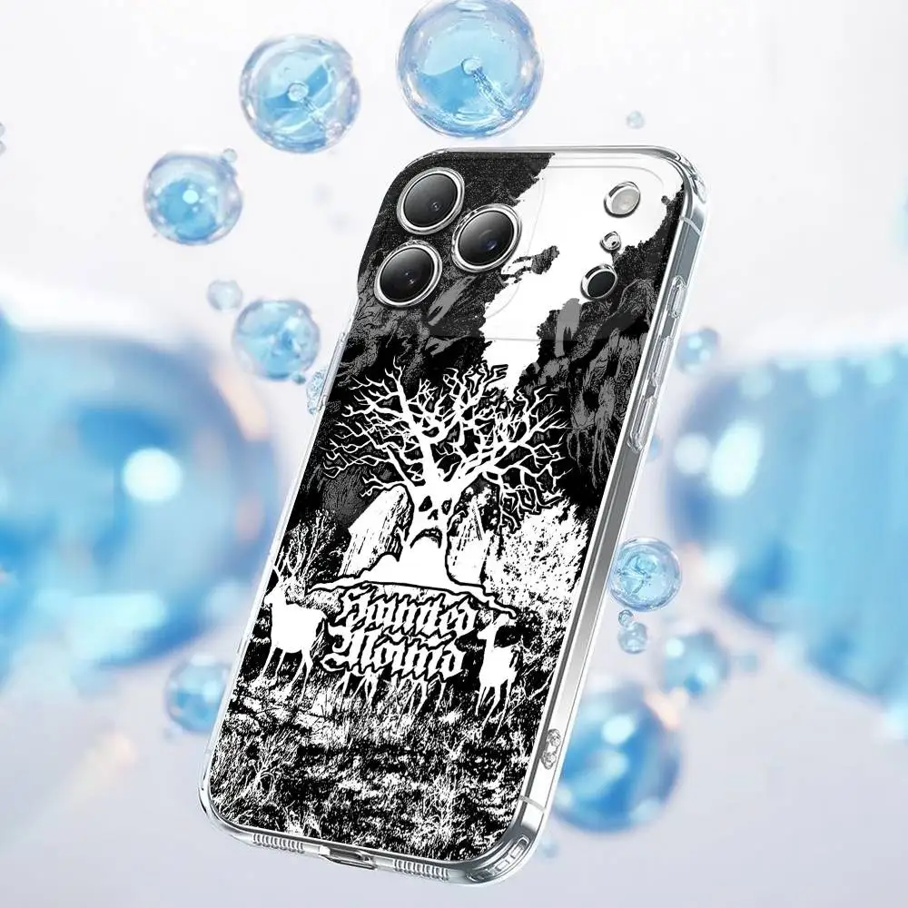 S-Satary SCREAMING FOREST RB3 Funda de teléfono para iPhone 17,16,15,14,13,12,11 Plus,Pro,Max,Plus,E,Air,Mini cubierta transparente