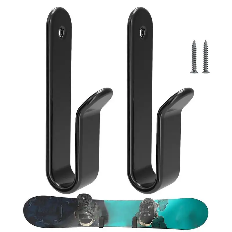 Wakeboard Display Rack Wakeboard Surfboard Wall Rack Horizontal Snow Board Display for Wakeboards Kiteboards Skateboards