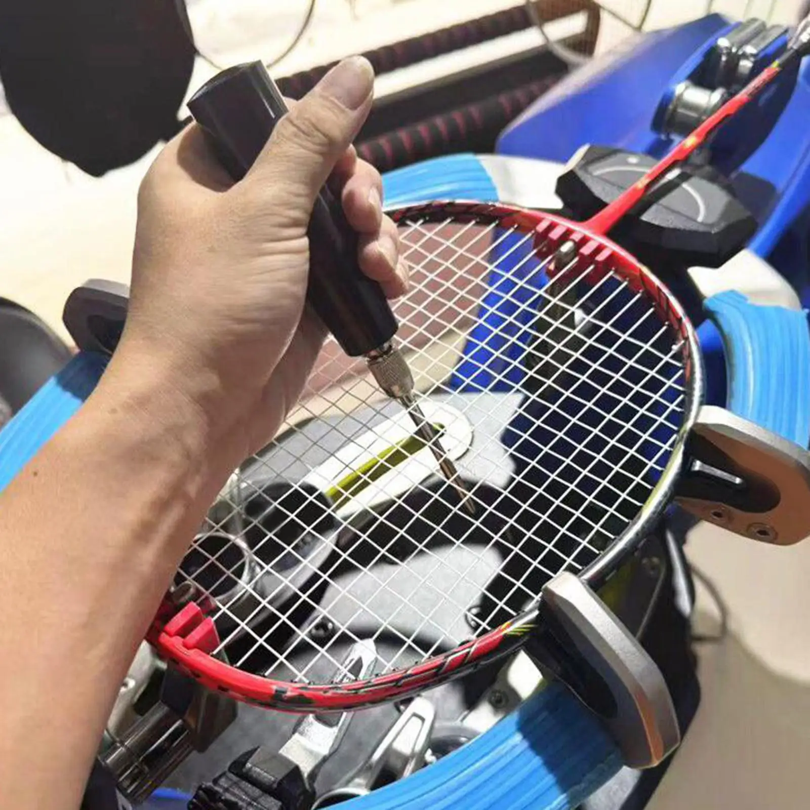 

Tennis Racket Stringing Awl Stainless Steel Guiding Tool for Badminton Racquet String Machine Accessories Sports Equipment