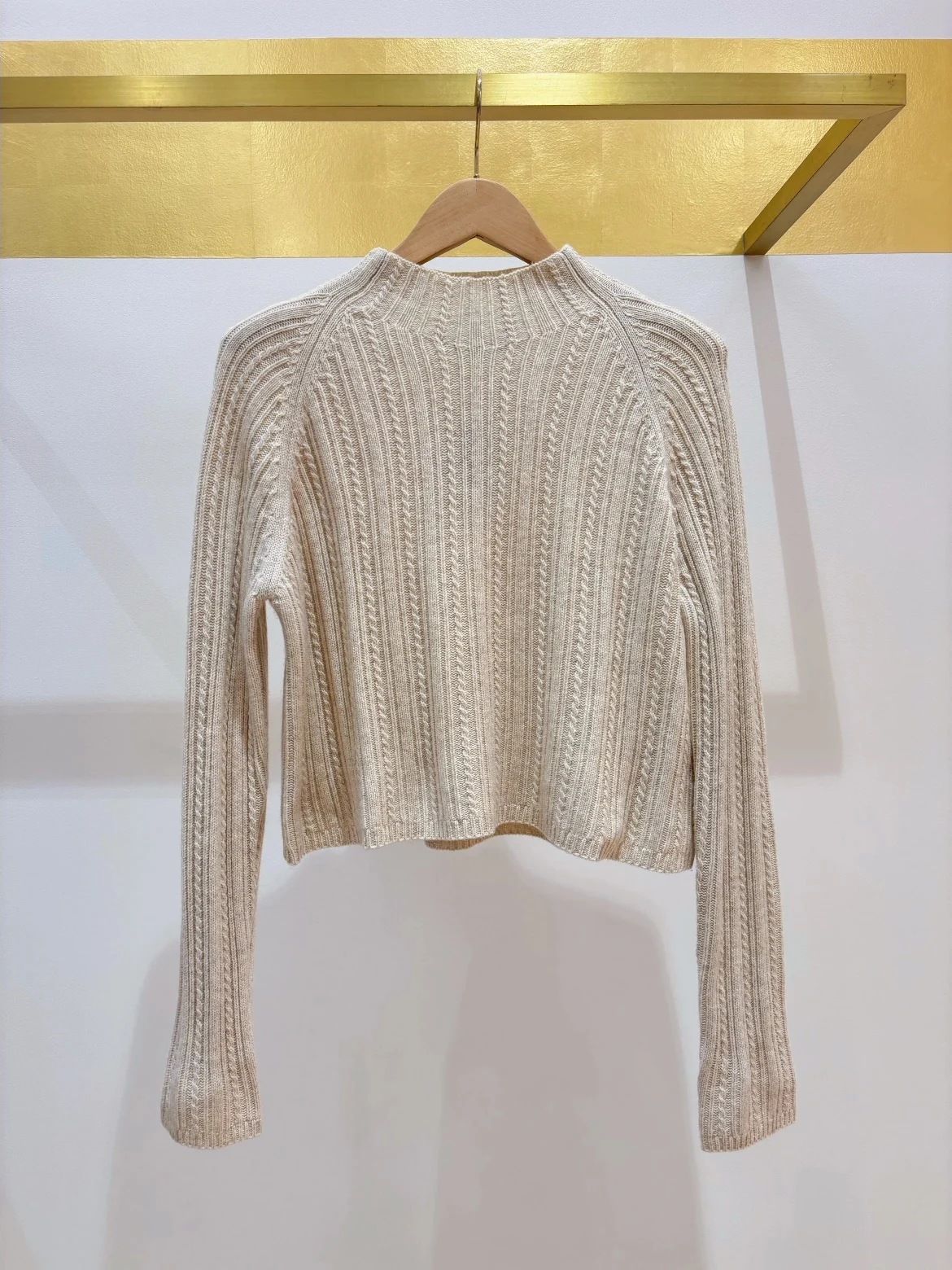 

Heidd M Home Осень Зима Мягкий молочный чайный цвет с высоким воротником Длинный свеч или ребристый вязаный свитер для молодых женщин