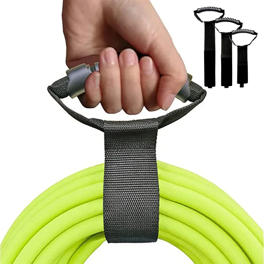 Easy Carry Extension Cord Holder Heavy Duty Storage Straps Heavy Duty Hook Loop Cord Carrying Strap Hanger Organizer with Handle