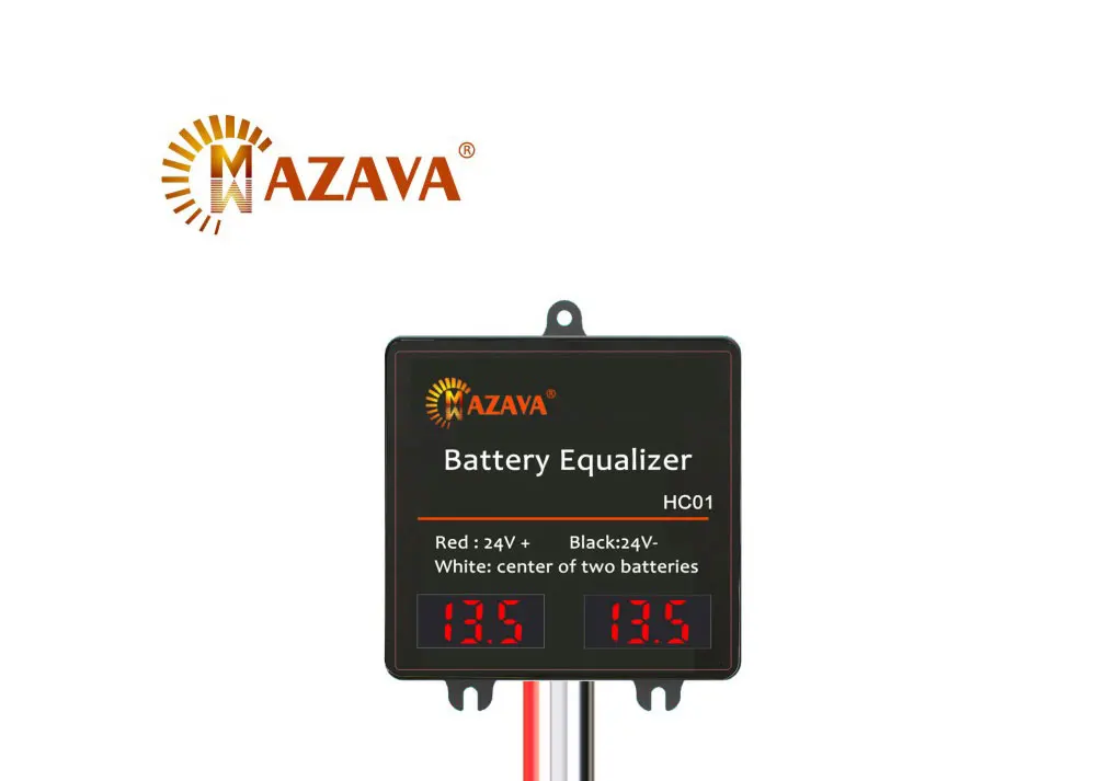 MAZAVA HC01 HC02 Battery Equalizer For 2x12V 4X12V Batteries Voltage balancer 2S 4S Active Lead Acid Battery Controller