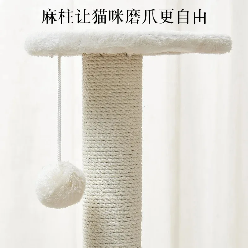 Cat DIY sisal cat crawling with hemp rope scratch-resistant cat scratching column  scratching board grinding claw  toy