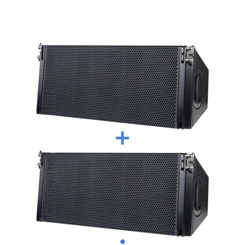 Double 10-inch three-way line array audio high-power outdoor wedding professional stage performance waterproof speaker set