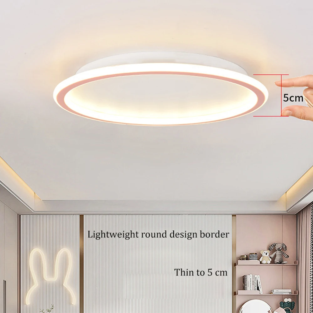 Nordic Minimalist LED Ceiling Light For Bedroom Living Room Aisle Study Room Balcony Circular Lighting indoor lighting 175-265V