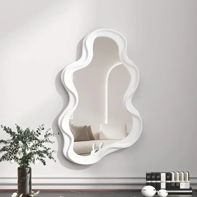 Wall Mirror for Bedroom Bathroom Kawaii Makeup Mirror House Decoration Living Room Decoration Home Decor