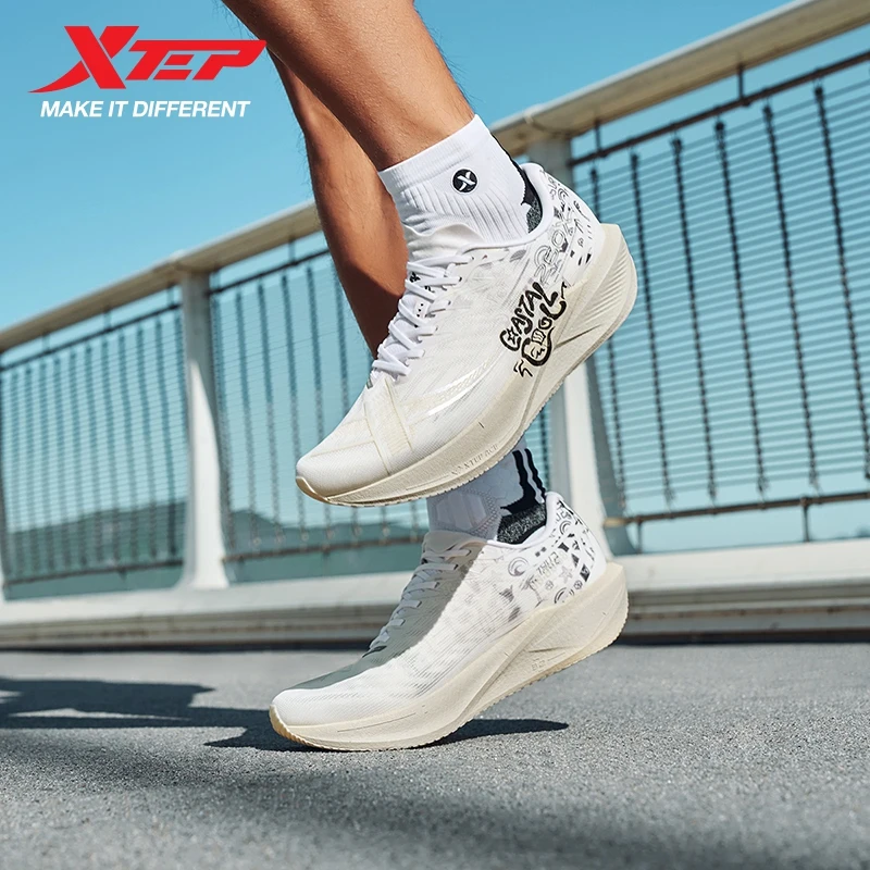 Xtep 260X 2.0 Scarpe da corsa per uomo Estate Multi-scena Piastra in carbonio Scarpe da corsa Scarpe sportive da corsa traspiranti 975219110064