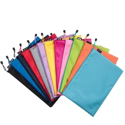 A4 Waterproof File Folders Football Pattern Thick File Bag Student Teacher Document Bag Business School Supplies