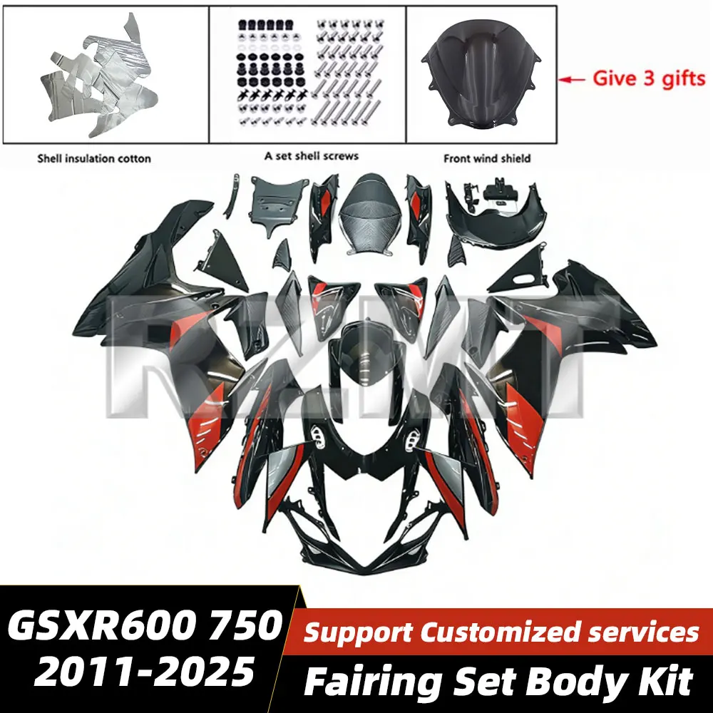 Motorcycle Fairing Set Body Kit For Suzuki GSX-R600 R750 2011-2026 ABS Plastic Shell Injection Bodywork Full Fairing Kits