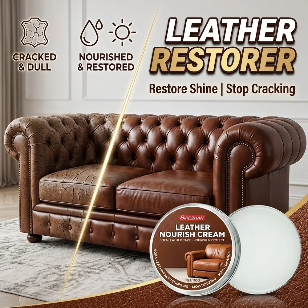 Mink Oil Cream Ultimate Colorless & Odorless Leather Nourishing Cream Invisible Protection Deep Conditioning for Luxurious Sofas