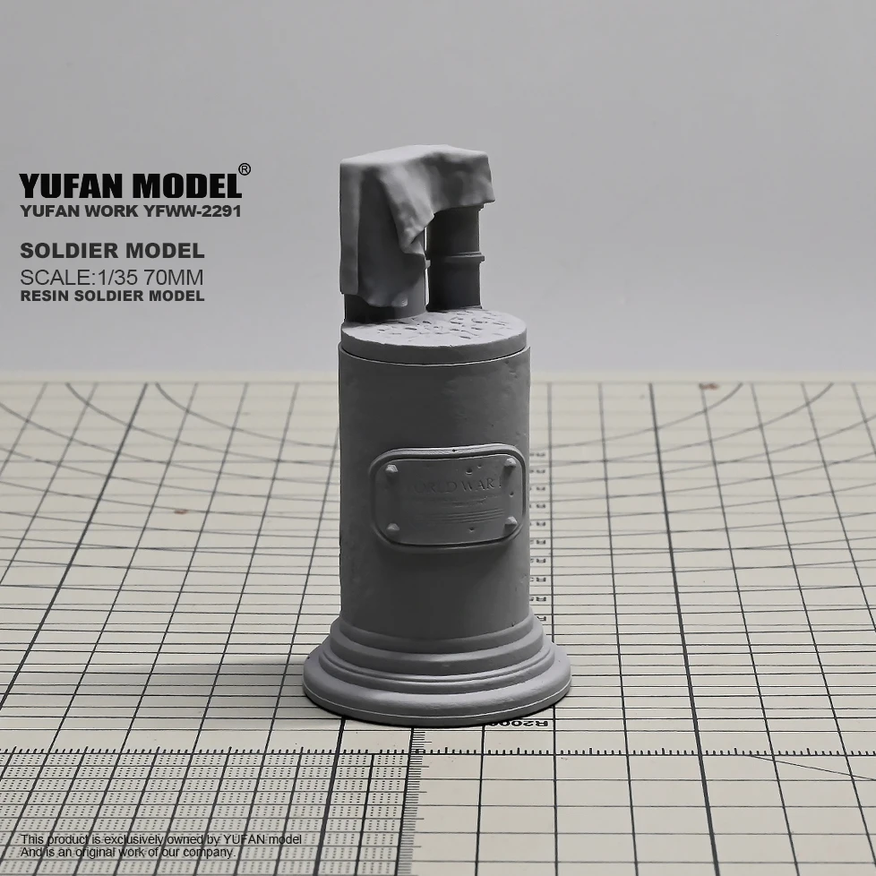 

МОДЕЛЬ ЮФАН 1/35 Прямоугольная основа Наборы моделей из смолы фигурка бесцветная и самособранная (нет) YFWW-2293+3D