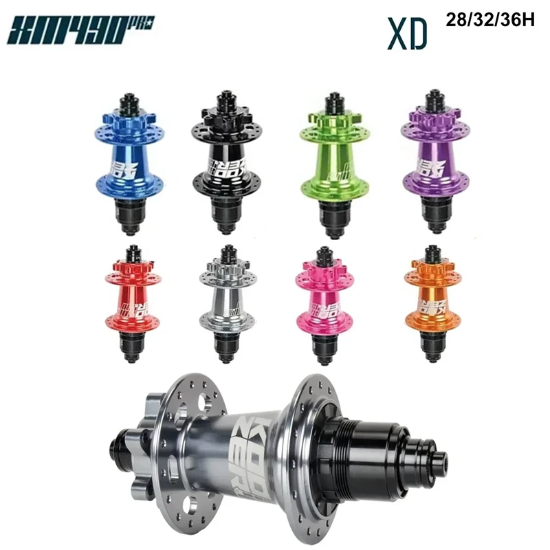 

Задняя ступица Koozer XM490pro XD CRMO Axle MTB: доступна втулка для велосипеда Eagle 28H/32H/36H, 11s/12S, 5x135mm/10x135 QR/12x142 THRU, втулка Eagle