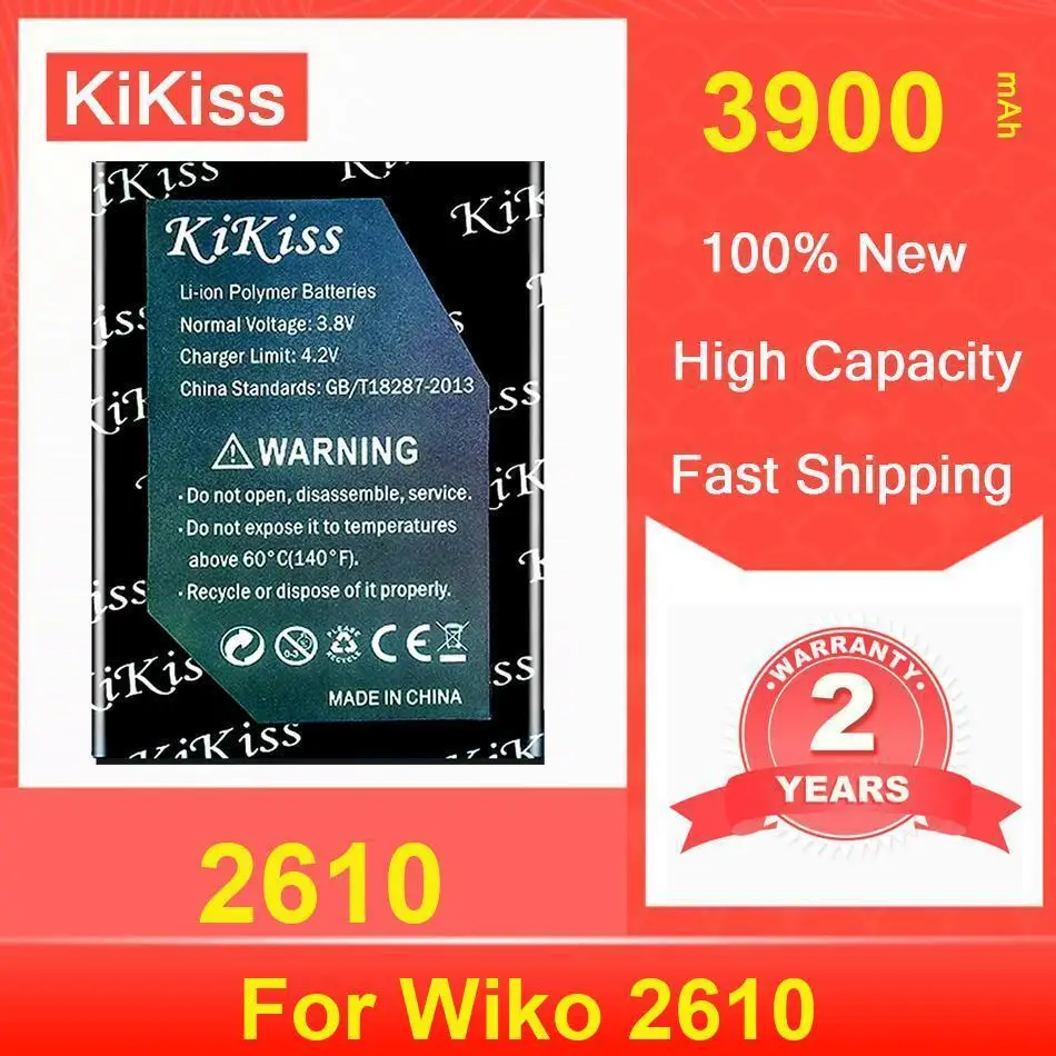 

Kikiss Battery 3900Mah 2610 For Wiko
