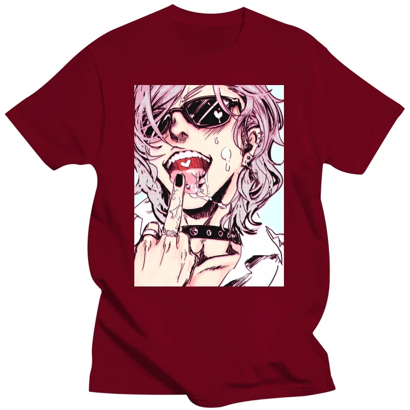 Yarichin B Club Yaoi Anime Stickers Essential T Shirt Men Ofertas Tshirt Cotton Casual Anime Men Tee Streetwear Harajuku