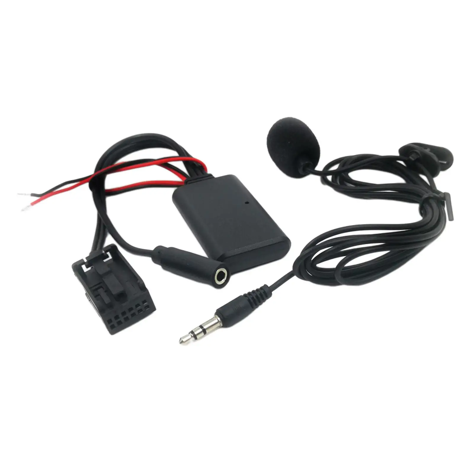 Car AUX Bluetooth 5.0 Adapter Cable with Microphone Audio Auxiliary Line for BMW Z4 x3 E83 E85 E86 Plug and Play AUX in Cable