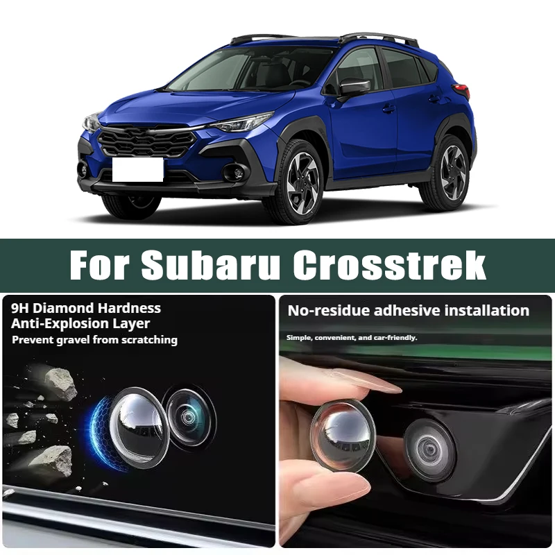 

Car Camera Lens Protector 2PCS Rear View Backup Camera Cover Camera Protection Anti Scratch Waterproof For Subaru Crosstrek
