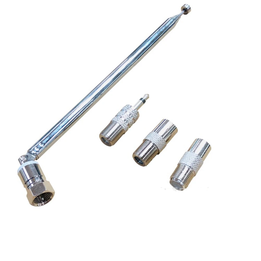 هوائي قضيب لراديو FM ، برغي تلسكوبي ، موصل قابس ذكر من النوع F ، جهاز استقبال AV stereor ، من من من من النوع من AV