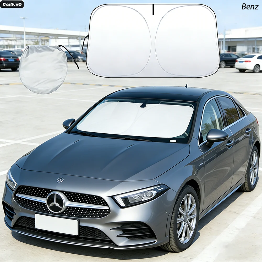 

Car Windshield Sun Shade For Benz A-Class W169 W168 W176 Sunshade Sun Visor Protector UV Heat Shield