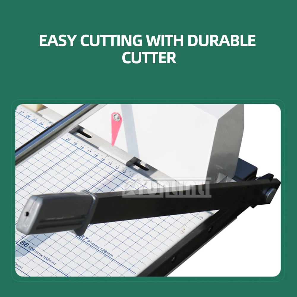 QD-C دليل الناخس 4/5/6 مللي متر ورقة وثيقة اللكم وآلة قطع 3 حفرة لكمة A4 ملفات الورق القاطع 10 مللي متر سمك