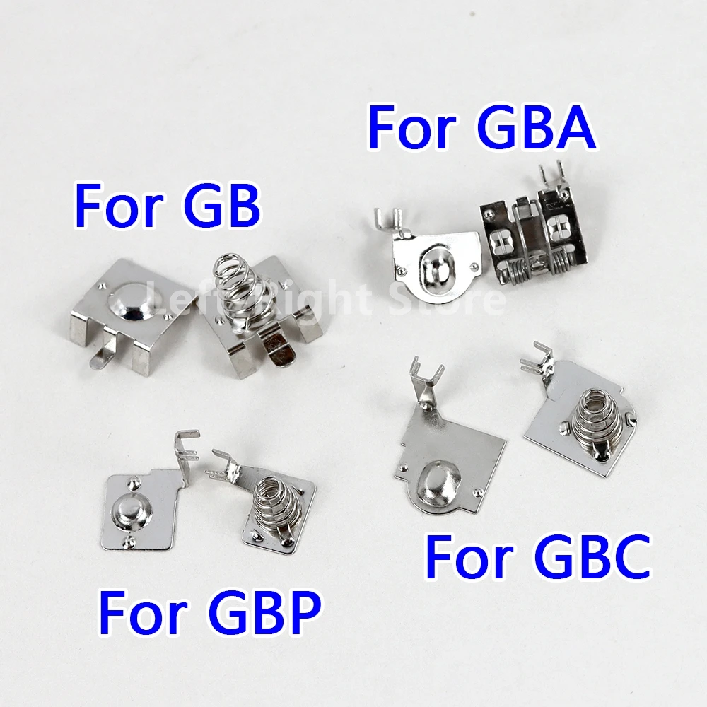 100sets Replacement For GB GBA GBC GBP Battery Terminals Spring Contacts For Nintendo Game Boy Advance Console