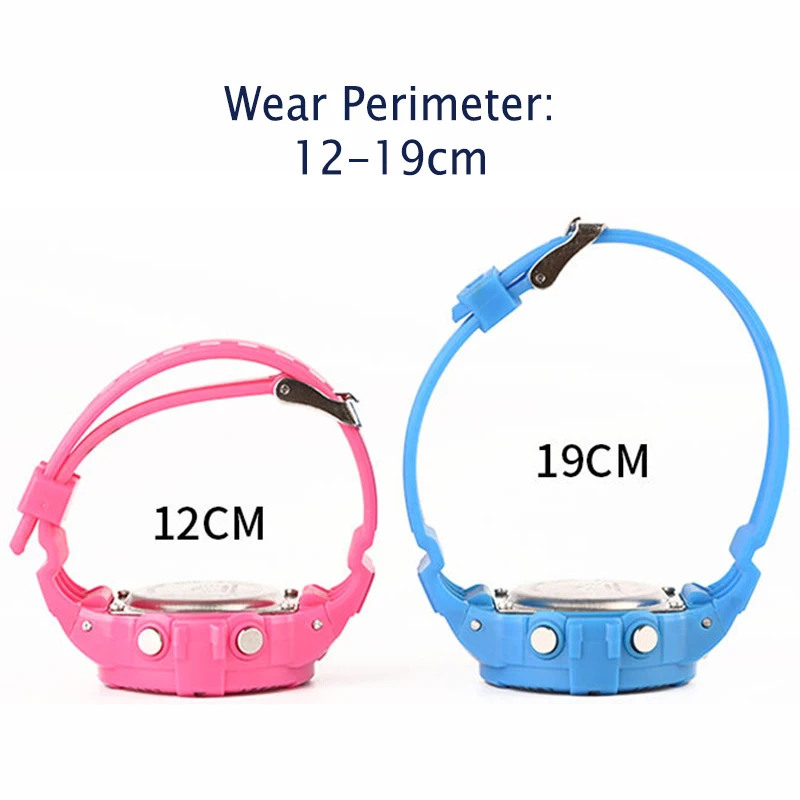 Children Electronic Watch Boys and Girls Macaron Sports Wristwatch Luminous Alarm Clock multifunctional Kids fashion Watches