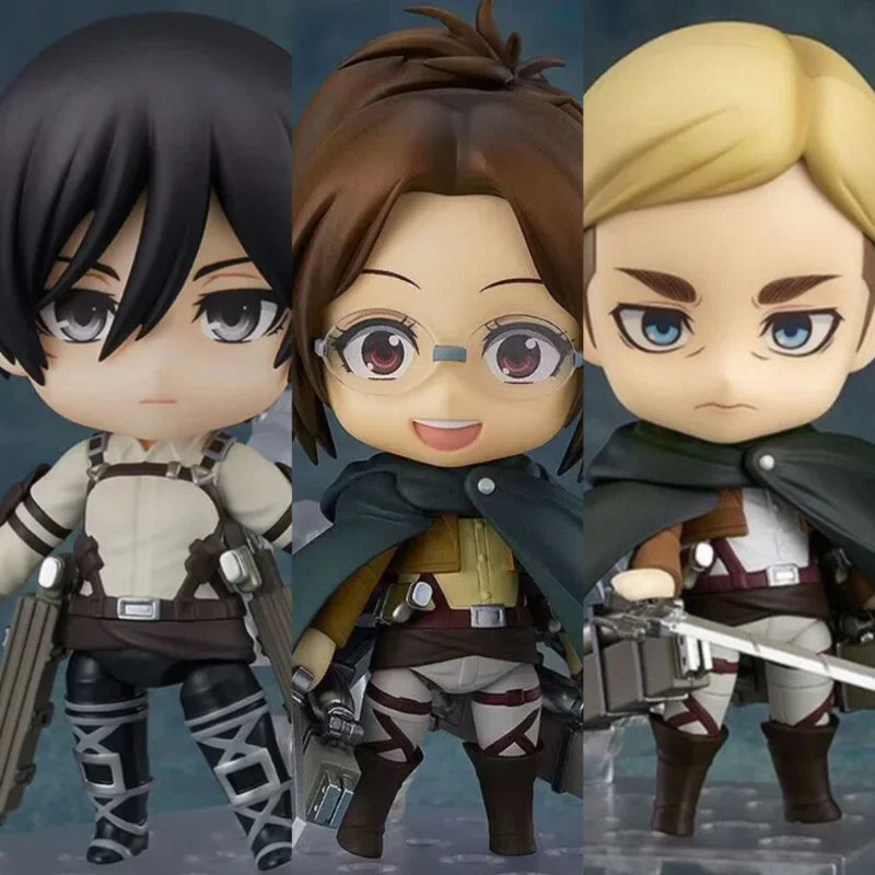 

10cm Attack on Titan Anime Figure Mikasa·Ackerman 2001 Final Season Action Toys for Children Figure Collector Birthday Gifts