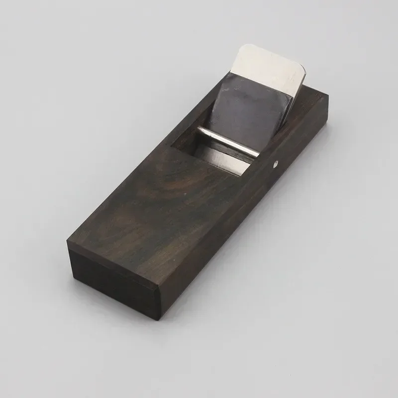 أداة نجارة ذات طائرة مربعة خشبية، أداة نجارة لسطح المكتب من خشب الأبنوس، مسوي ياباني على الطراز الياباني الأوروبي